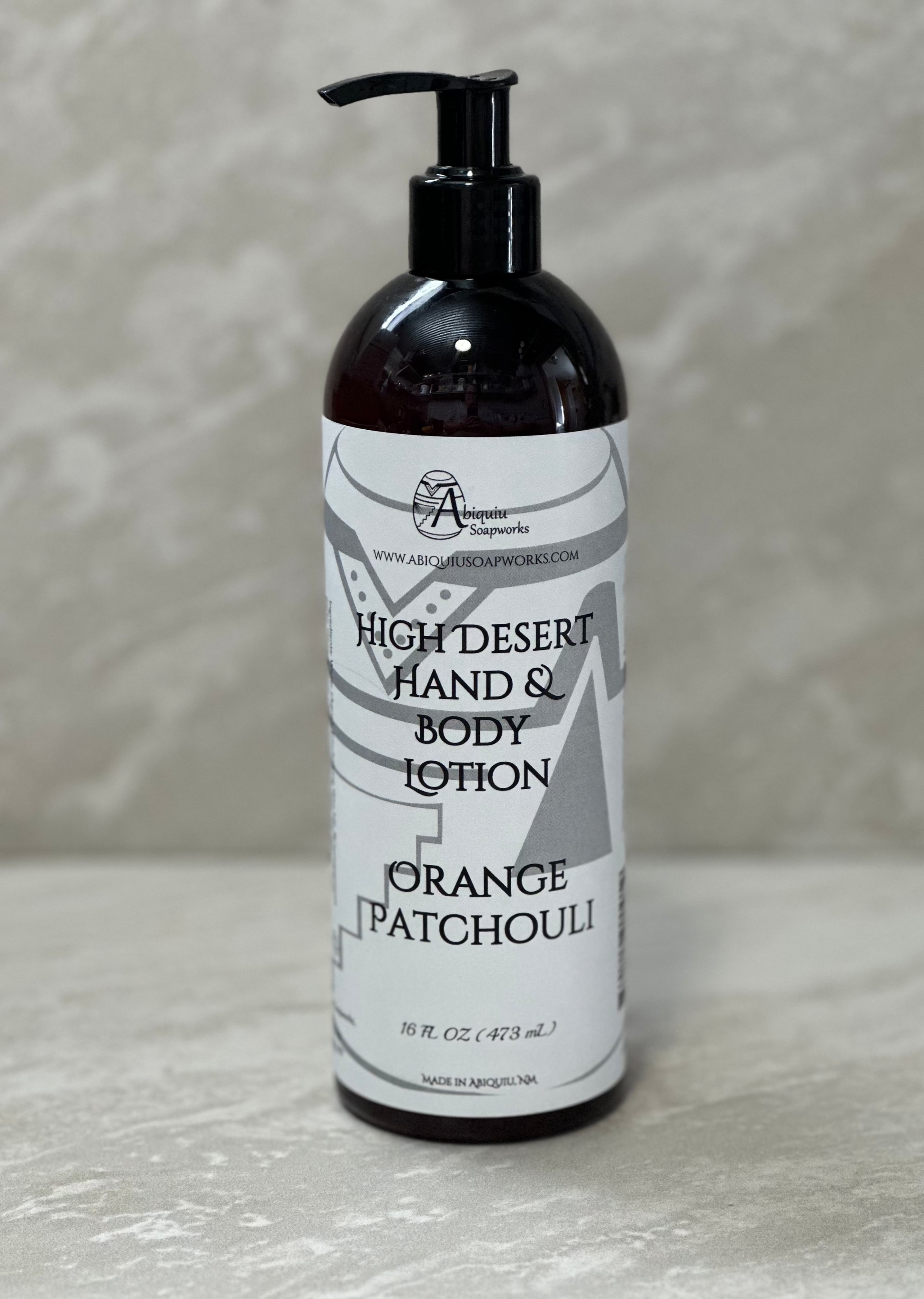 High Desert Hand & Body Lotion Orange Patchouli 16 oz.