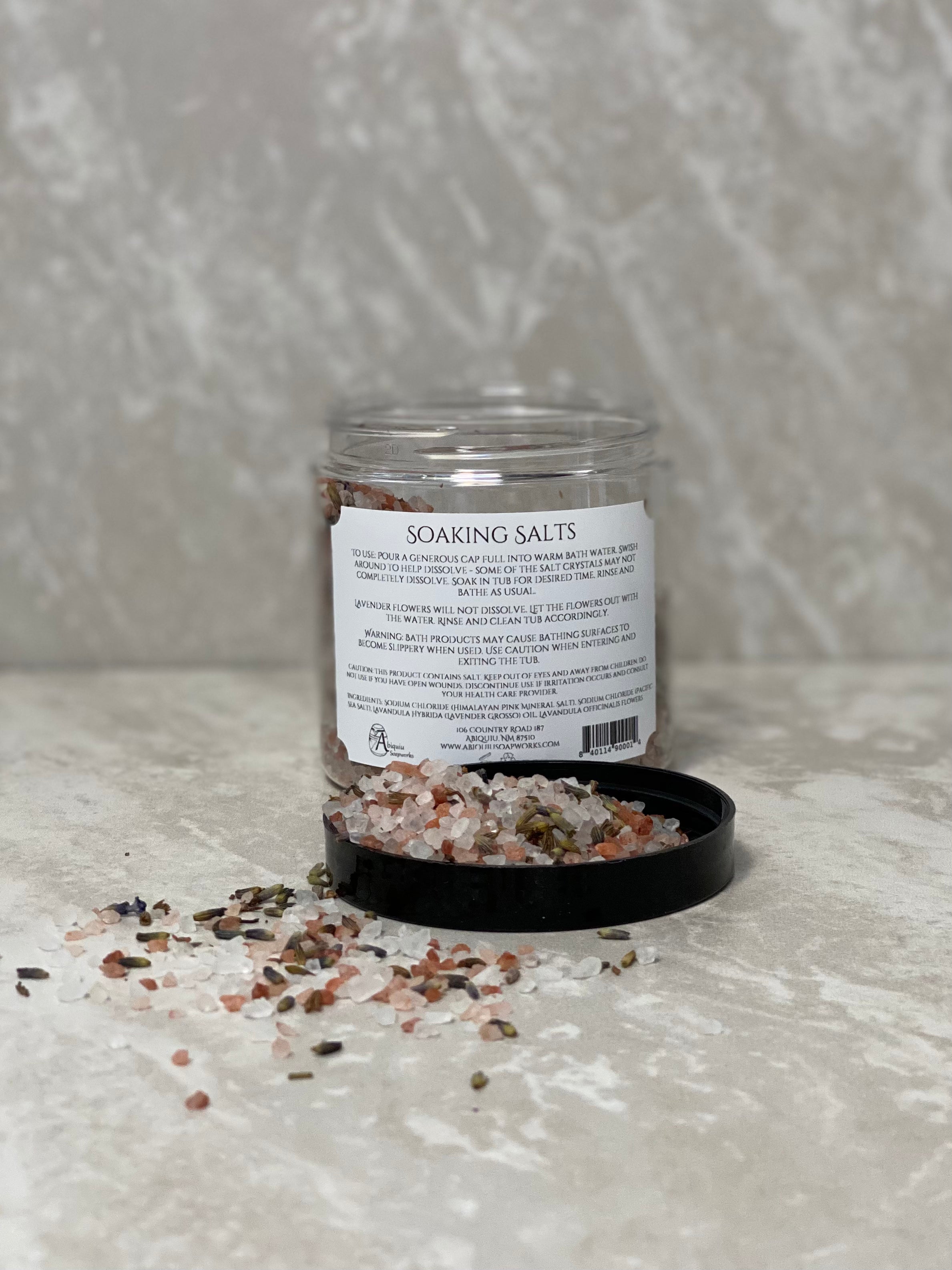 Lavender Soaking Salts